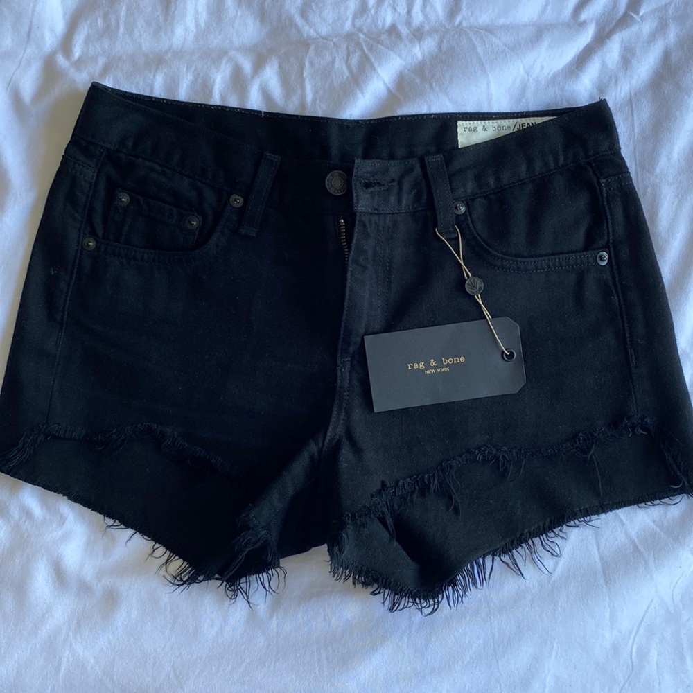 Rag & Bone black shorts size 26 NWT